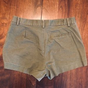 Army green shorts